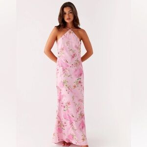 Peppermayo Pink Floral Maxi Dress